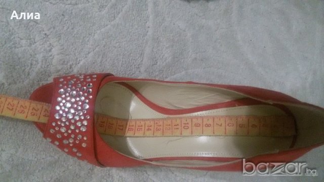 Обувки/сандали елегантни, високи марка МATILDA /стелка 25см/- италиански, снимка 2 - Сандали - 16038584