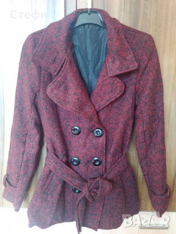 НАМАЛЕНО Дамско палто S и L, снимка 4 - Палта, манта - 23321283