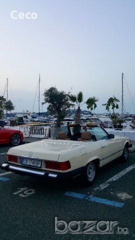 Ретро автомобил Mercedes 380 SL под наем, снимка 2 - Автомобили и джипове - 17673034