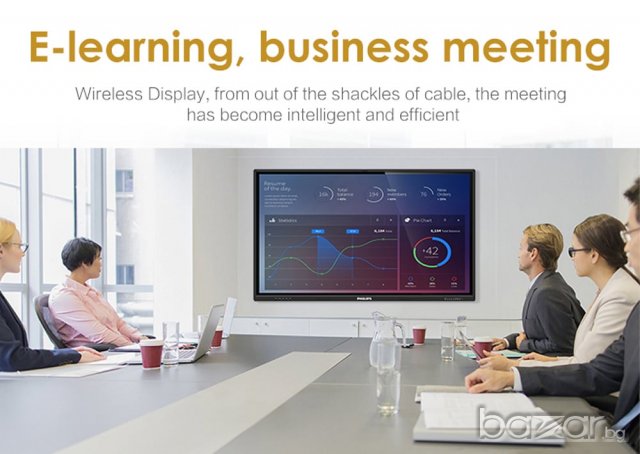 TV stick Anycast WiFi за безжично свързване на телефон или таблет с телевизор, снимка 6 - Плейъри, домашно кино, прожектори - 20866295