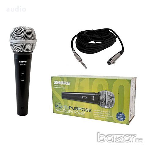 Микрофон Shure SV100 в Микрофони в гр. Велико Търново - ID14124152 —  Bazar.bg