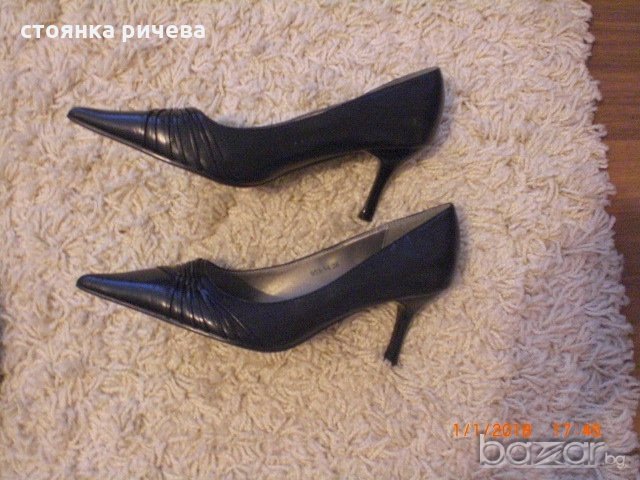 продавам дамски обувки естествена кожа, снимка 2 - Дамски обувки на ток - 20313313