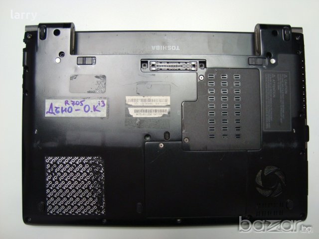 Toshiba Portege R705 лаптоп на части, снимка 3 - Части за лаптопи - 18739734
