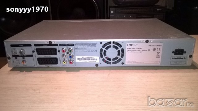 Liteon lvw-5027 hdd/dvd recorder+remote-внос швеицария, снимка 13 - Ресийвъри, усилватели, смесителни пултове - 15298644
