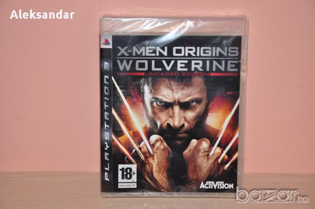 Нова игра.X - Men Origins Wolverine Uncaged Edition ps3,пс3,Върколак 