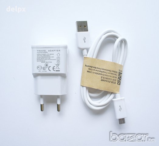 Мрежово зарядно с букса MICRO USB 5V 2A, снимка 1