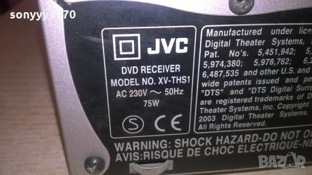 jvc xv-ths1 dvd receiver-внос швеицария, снимка 15 - Ресийвъри, усилватели, смесителни пултове - 24401896