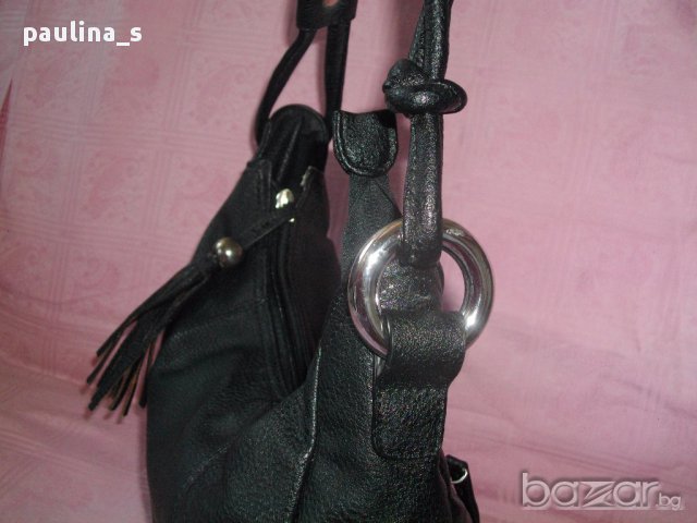 Черна чанта  реплика "GEOSS" на "Guess", снимка 3 - Чанти - 14359803