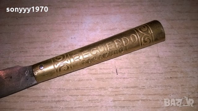 m.lombardia-recuerdo taramundi-ретро нож-13/7см, снимка 16 - Колекции - 22065502