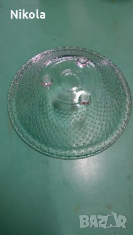 Стъклени купи - фруктиери от релефно стъкло - 2бр, снимка 4 - Други - 23583249