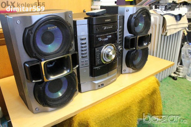 Sony MHC-RG595 HiFi аудио система, снимка 5 - Аудиосистеми - 10216376