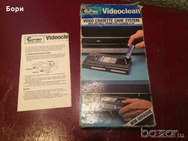 EURAC''Videoclean''за видео машини, снимка 2 - Други жанрове - 21271852