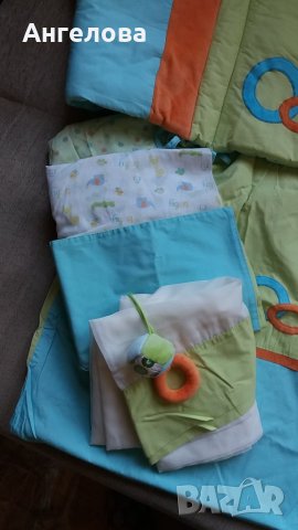 Марков спален комплект с балдахин като нов, снимка 5 - Спално бельо и завивки - 23676494