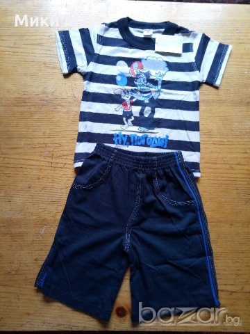 Детски к-ти с къс ръкав и панталон, снимка 1