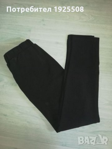 Дамски черен официален панталон с висока талия , снимка 4 - Панталони - 25746982