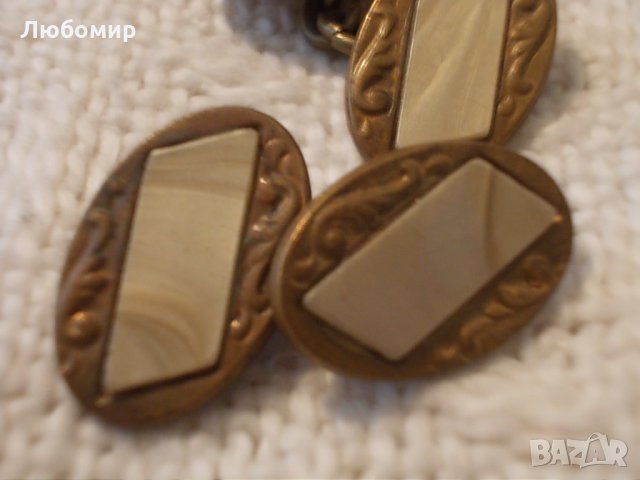 Старинни копчета ръкавели Седеф №2, снимка 7 - Други ценни предмети - 25312901
