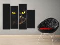 Картина Черна котка #083, снимка 1