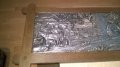огромна тежка немска картина-дърво и олово-внос швеицария, снимка 9