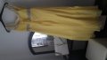 Бална рокля жълта с връзка корсет, снимка 2