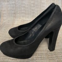 Красиви удобни черни обувки BILLI BI, снимка 4 - Дамски обувки на ток - 26188592