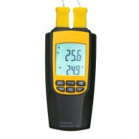 Цифров термометър с K или J- тип термодвойка с 4 сонди и голям LCD дисплей, снимка 2 - Други инструменти - 21705155