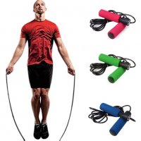 Въже за скачане / Фитнес въже 4-цвята, снимка 1 - Фитнес уреди - 20207022
