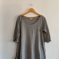 Сива блуза, снимка 1 - Блузи с дълъг ръкав и пуловери - 24633894