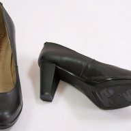 Естествена кожа черни дамски обувки Daneris by Liberitae, снимка 3 - Дамски ежедневни обувки - 18290060