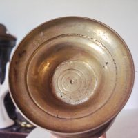 Стара бронзова ваза 3, снимка 7 - Антикварни и старинни предмети - 23117306