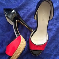 Обувани веднъж обувки, снимка 4 - Дамски обувки на ток - 21292888