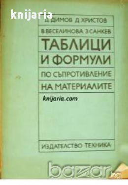 Таблици и формули по съпротивление на материалите, снимка 1