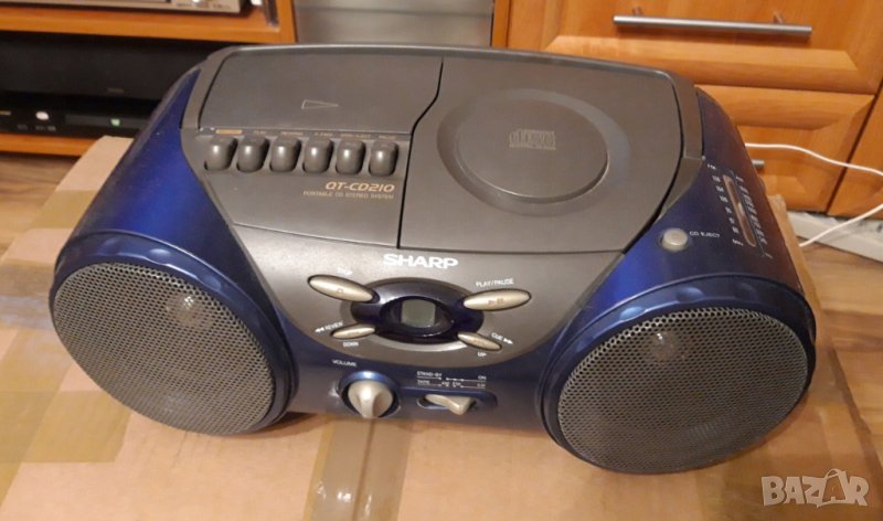 радио касетофон  SHARP QT-CD210  BOOMBOX, снимка 1