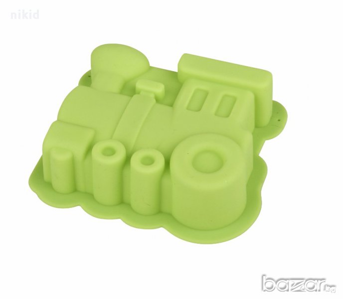 влакче средна силиконова форма тава направа печене кекс торта желиран сладкиш шоколад гипс шоколад, снимка 1