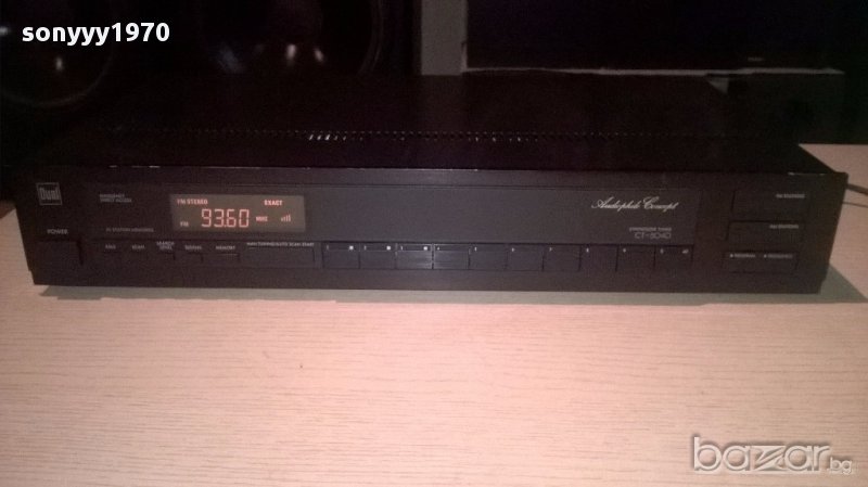 Dual ct5040-tuner audiophile concept-germany-внос швеицария, снимка 1