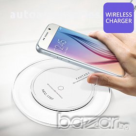 Безжично зарядно за смартфони Qi Wireless Charging и платка за тях, снимка 1