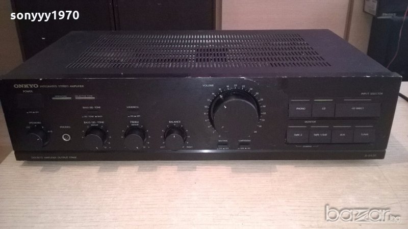 onkyo a-8430 amplifier-made in japan-внос от франция, снимка 1