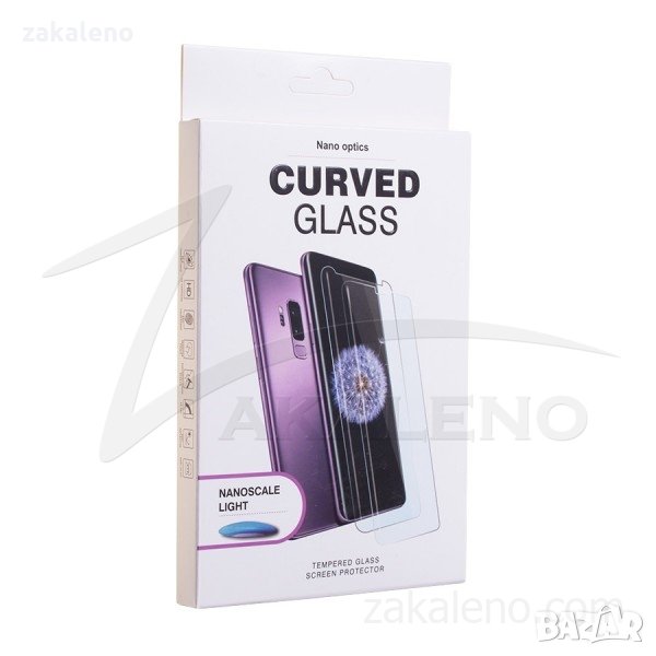 Извит стъклен протектор с течно нано UV лепило за Samsung Galaxy S10e, S10 Lite, снимка 1