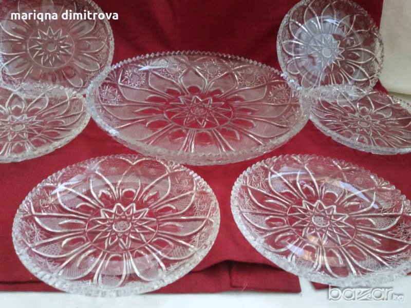 кристални чинии , снимка 1