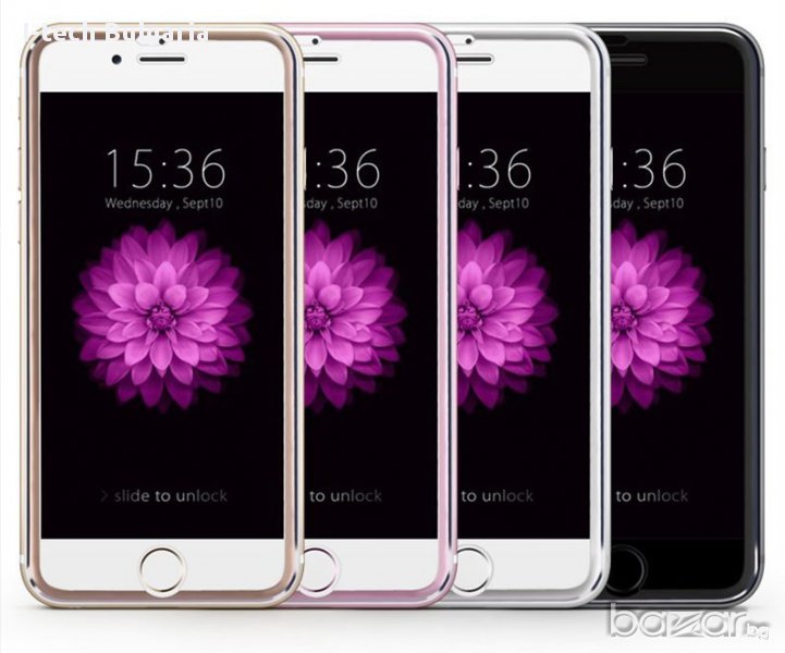 3D Алуминиев Стъклен протектор за Iphone 7 7 Plus 8 8 PLUS Пълно покритие!, снимка 1
