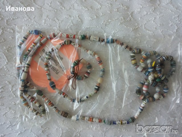 Ръчна изработка на бижута от хартия и квилинг  0.50лв, снимка 7 - Колиета, медальони, синджири - 18530611