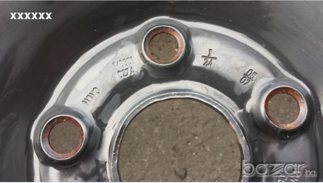 4бр. перфектни стоманени джанти 16" 5x112, Et50, 6,5J, снимка 9 - Гуми и джанти - 11752882