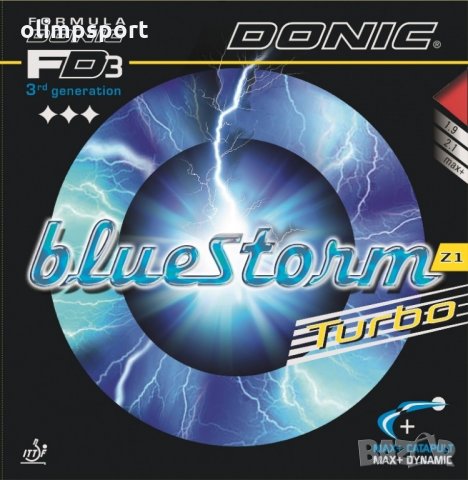 гума за тенис на маса Donic Bluestorm Z1 Turbo 