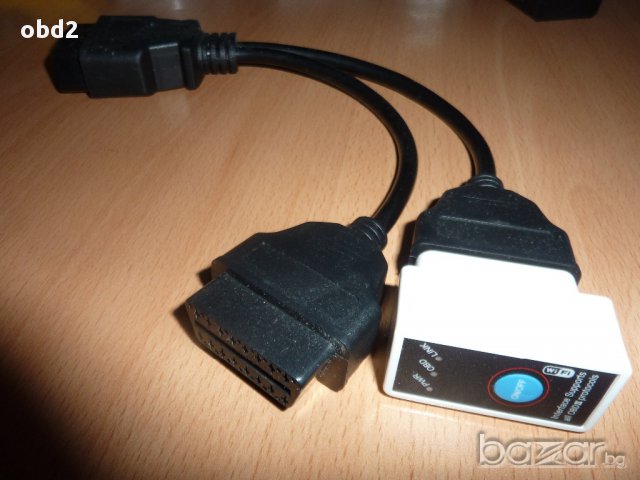 Кабел разклонител OBD2 16pin 1 Male to 2 Female, за ELM327, Autocom, Delphi и др., снимка 6 - Аксесоари и консумативи - 10437749