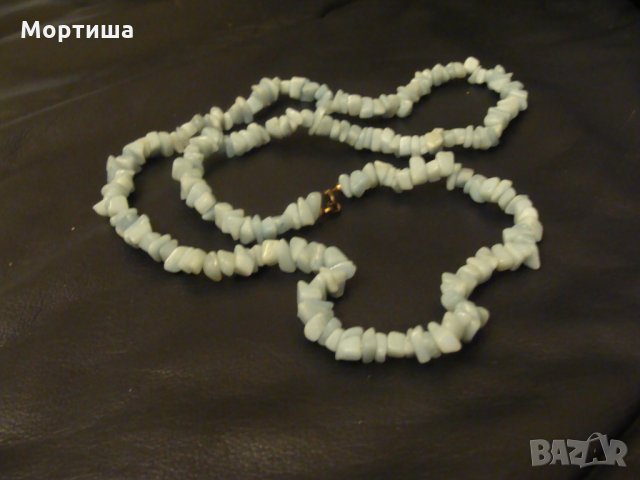 Руска Ретро огърлица естествен ларимар разпродажба , снимка 3 - Колиета, медальони, синджири - 25510000