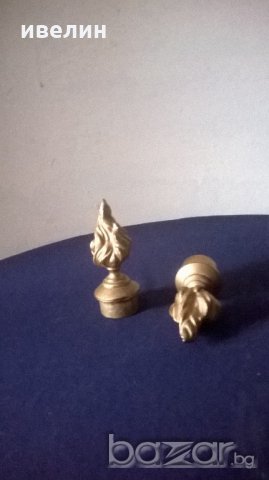 два бронзови гасителя на свещи, снимка 3 - Антикварни и старинни предмети - 20385902