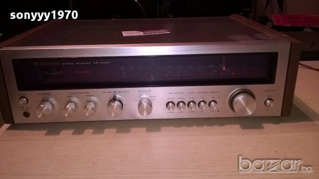 Kenwood kr-4400-stereo receiver-japan-внос швеицария, снимка 11 - Ресийвъри, усилватели, смесителни пултове - 15540734