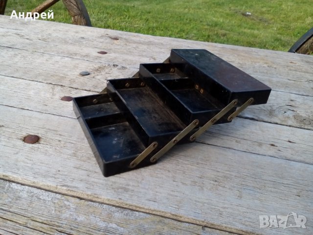 Стара кутия за електронни елементи #2, снимка 5 - Антикварни и старинни предмети - 25856330