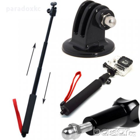 Монопод клас 3, Адаптер, 55см + приставка за GoPro, снимка 2 - Други - 10532739