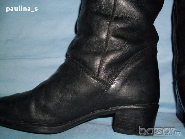 Рядка находка / Италиански ботуши "Fausto Santini" естествена кожа, снимка 4 - Дамски ботуши - 16230230