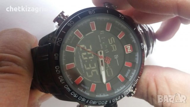 NAVIFORCE - масивен спортен, водоустойчив, електронен + числа часовник! , снимка 15 - Мъжки - 22720464